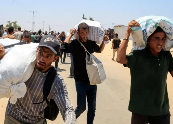 Gunfire Erupts Near Gaza Aid Site as Palestinians Accuse Militias and Israeli Forces of Shooting Civilians