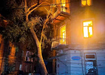 **Massive Russian Drone Barrage Hits Kyiv and Odesa, Killing 2 and Injuring Dozens